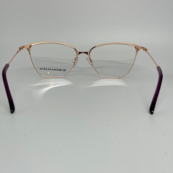 BCBGMAXAZRIA HENLEY Purple Rose‎ Gold Eyeglasses Frame 54-15-135mm B40mm H13529 main image 5